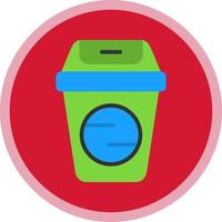 Trash Can Vector Icon Design