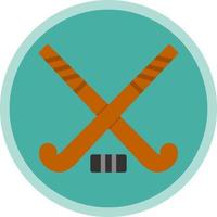 Hockey Vector Icon Design