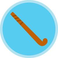 Hockey Stick Vector Icon Design