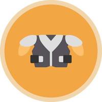 Shoulder Pads Vector Icon Design
