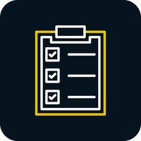 Checklist Vector Icon Design