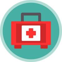 First Aid Kit Vector Icon Design