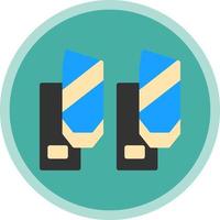 Shin Guards Vector Icon Design