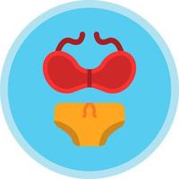 Swimsuit Vector Icon Design