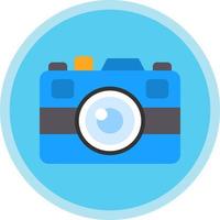 Photo Camera Vector Icon Design