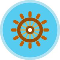 Rudder Vector Icon Design