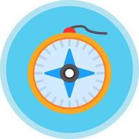 Compass Vector Icon Design