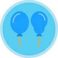 diseño de icono de vector de globo