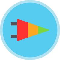 Pennant Vector Icon Design