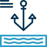 Anchor Vector Icon Design