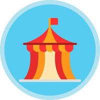 diseño de icono de vector de circo