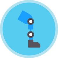 Prothesis Vector Icon Design