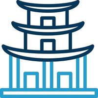 Temple Vector Icon Design