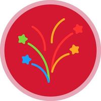 Fireworks Vector Icon Design