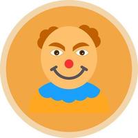 Clown Vector Icon Design