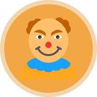 Clown Vector Icon Design