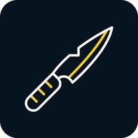 diseño de icono de vector de cuchillo