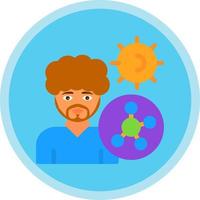 Autoimmune Disease Vector Icon Design