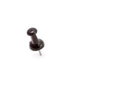 single black push-pin photo