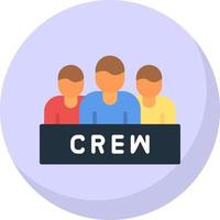 Crew Vector Icon Design