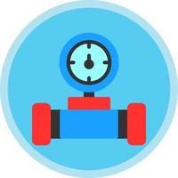 Water Meter Vector Icon Design