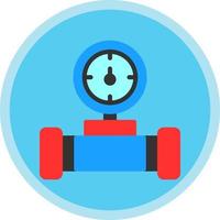 Water Meter Vector Icon Design