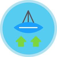 Convex Lens Vector Icon Design