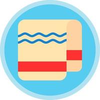 Towel Vector Icon Design