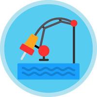 Fishing Vector Icon Design