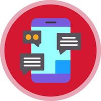 Live Chat Vector Icon Design