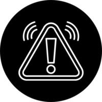 icono de vector de alerta