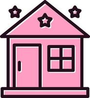 Clean House Vector Icon