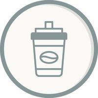 desechable café taza vector icono