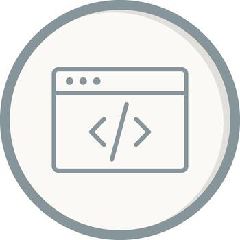Coding Vector Icon