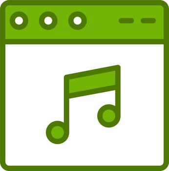 icono de vector de navegador web