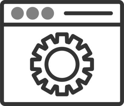 icono de vector de optimización web