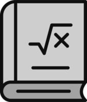 Math book Vector Icon