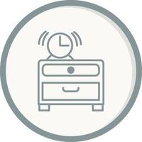 Sidetable Vector Icon