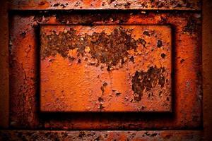 fondo de metal oxidado foto