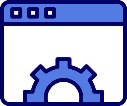 icono de vector de optimización web