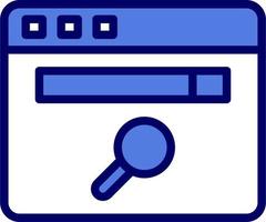 Search web page Vector Icon