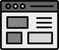 Website Design Vector Icon