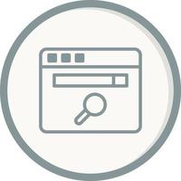 Search web page Vector Icon