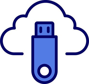 Flash Drive Vector Icon
