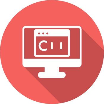 icono de vector de lenguaje de programación