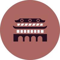 Forbidden City Vector Icon