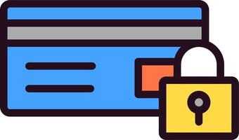 Credit Card Security Vector Icon