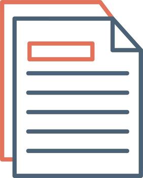 Document Vector Icon