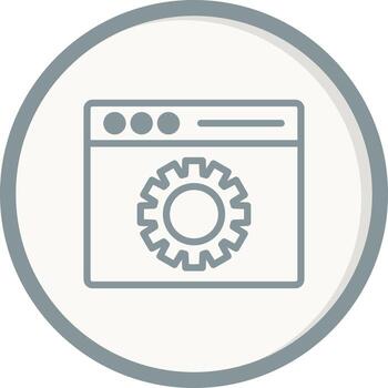 icono de vector de optimización web