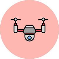 icono de vector de dron